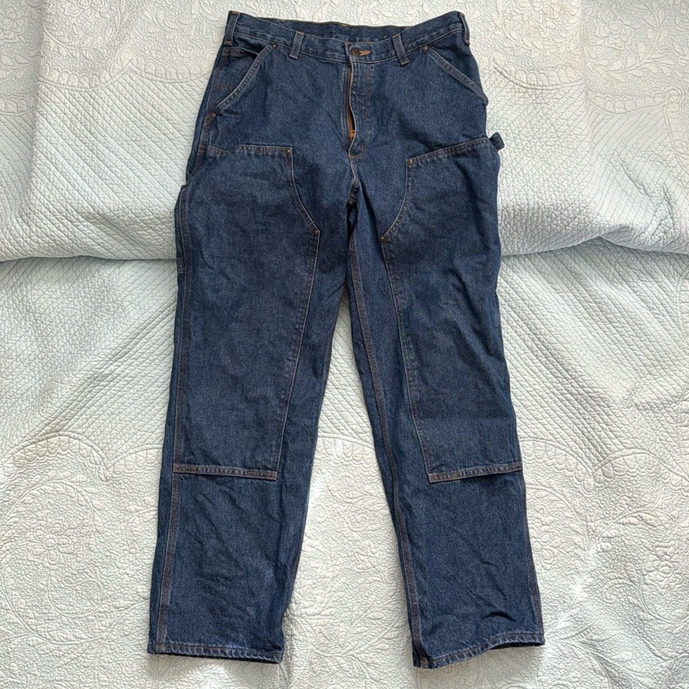 Carhartt double knee work pants 34x32